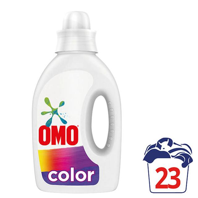 Omo Color Nestemäinen pyykinpesuaine Värillisille vaatteille 920 ml 23 pesua