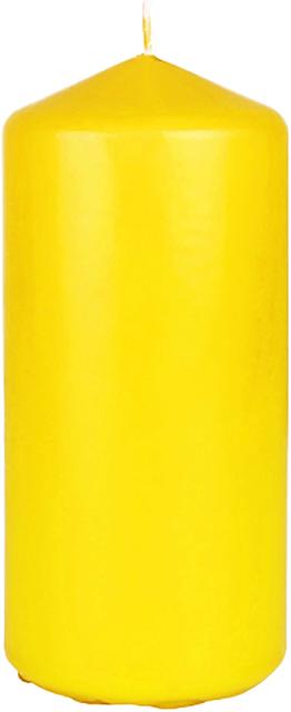 Duni 15x7cm 62h keltainen pöytäkynttilä x 12