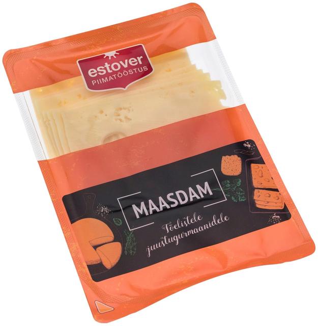 Maasdam juust, viilutatud, 150 g