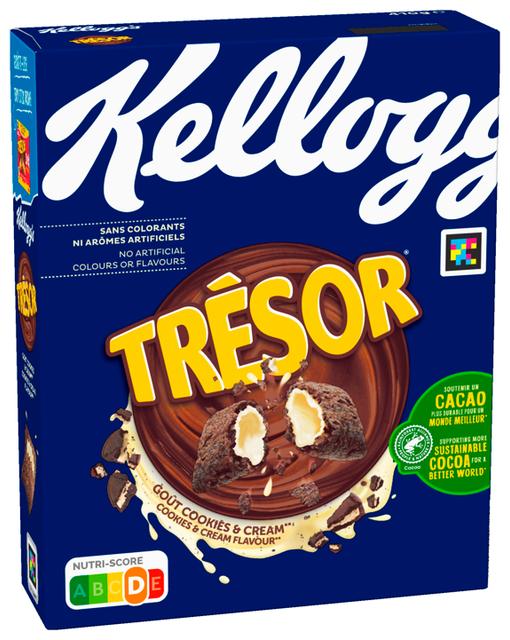 KELLOGG'S Tresor Cookies & Cream 375g