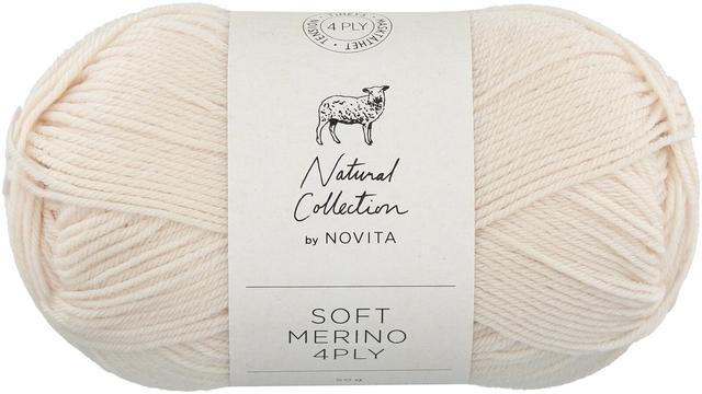 Novita lanka Soft Merino 4PLY 50 g mannapuuro 006