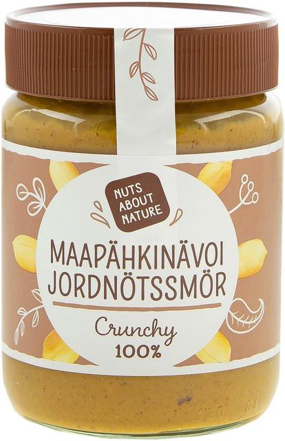 Nuts about Nature 100% Maapähkinävoi Crunchy 340g