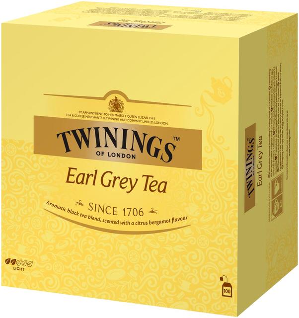 Twinings 100x2g Earl Grey tea