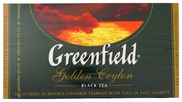 GREENFIELD Golden Ceylon must tee 2g*25