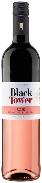 Black Tower Rosé 8 til-% 0,75L plo