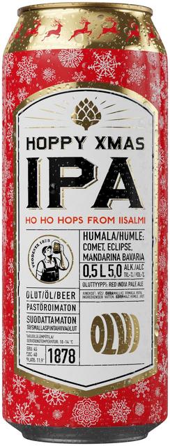 OLVI Hoppy Xmas IPA 5,0 % 0,5 l tlk