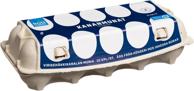 Kotimaista 580g kananmuna M10
