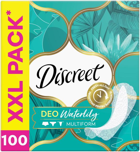 Pesukaitse discreet waterlily 100tk