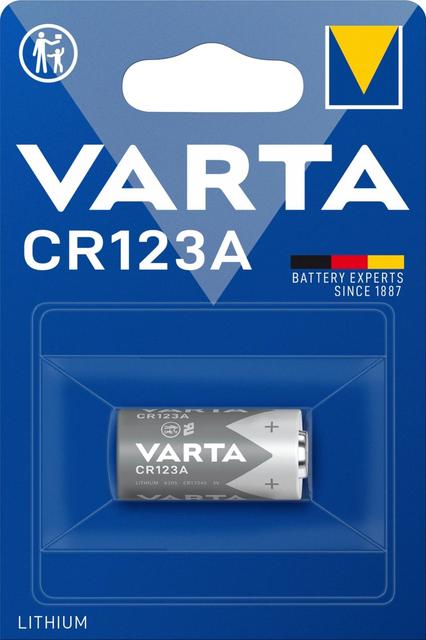 Varta Professional Electronics CR123 photo litiumparisto