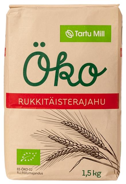 Tartu Mill Öko rukkitäisterajahu 1,5 kg