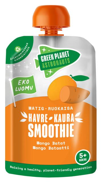 Green Planet Astronauts LUOMU kaurasmoothie mango-bataatti 100g 5kk+