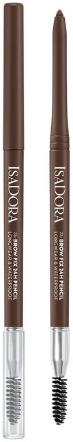 IsaDora brow fix 24h kulmakynä Medium Brown 0,32 g