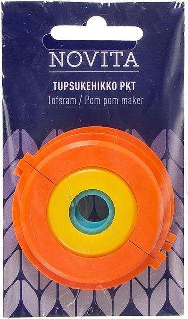 Novita Tupsukehikko 3kpl  2 cm, 3,5 cm ja 5,5 cm