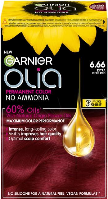 Garnier Olia 6.66 Carmin kestoväri 174ml