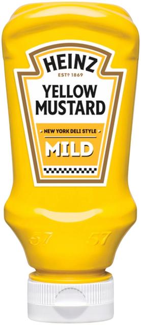 Heinz Yellow Mustard Mild mieto sinappi 220ml