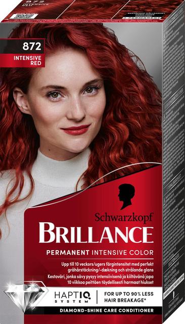 Schwarzkopf Brillance 872 Intensive Red hiusväri 1 kpl