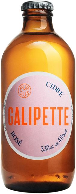 Galipette Rose 4% 0,33l siideripullo