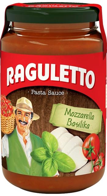 Raguletto pastakastike Mozzarella-Basilika 400ml