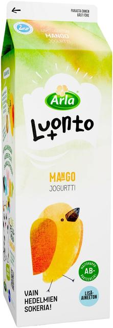 Arla Luonto+ 1 kg AB  mango laktoositon jogurtti