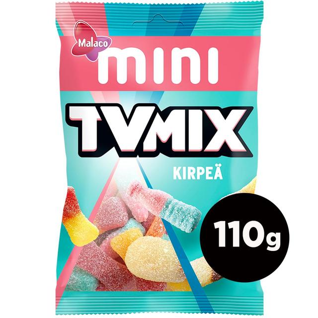 Malaco Tv Mix Mini Kirpeä makeissekoitus 110g
