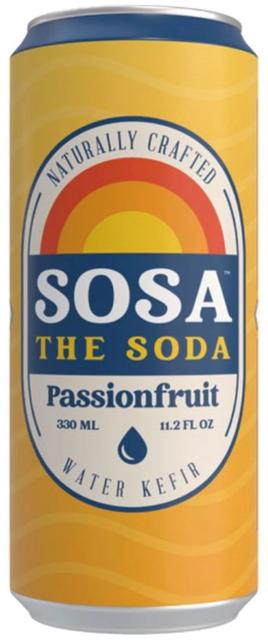 Sosa Water Kefir Passionfruit fermenteeritud jook 330 ml