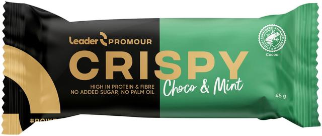 Leader Promour Crispy suklaa & minttu proteiinipatukka 45 g