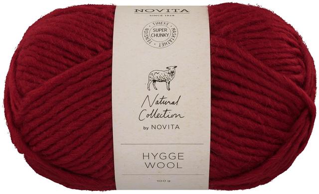 Novita lanka Hygge Wool 100 g marja 548