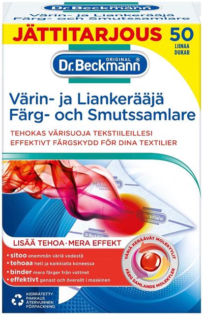 Dr Beckmann 50kpl Värin- ja liankerääjä