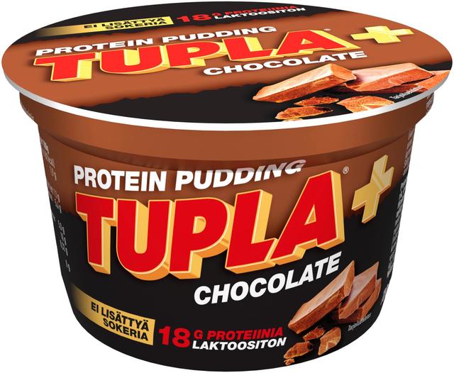 TUPLA+ laktoositon suklaa proteiinivanukas 180g