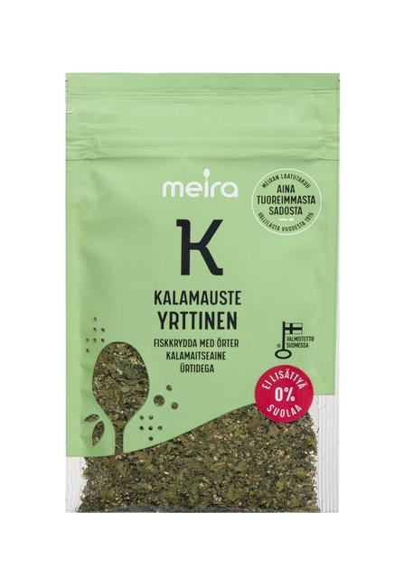 Meira Kalamauste yrttinen ei lisättyä suolaa 23g