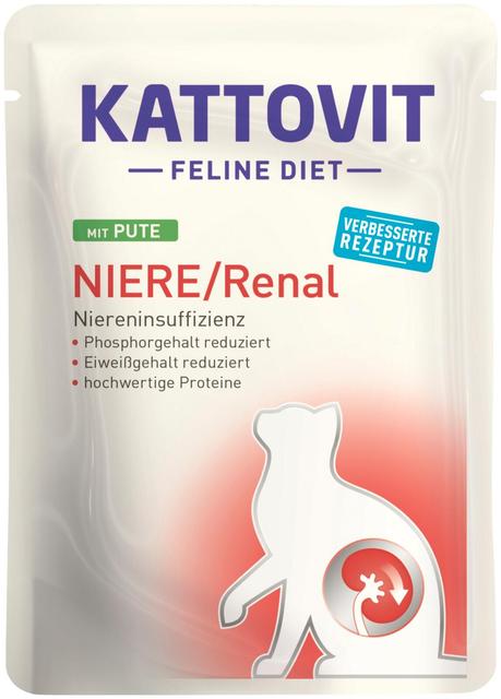 Kattovit Niere/Renal kissan erikoisravinto munuaisongelmiin annospussi kalkkuna 85 g