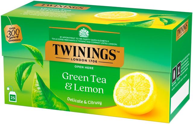 Twinings Roheline Tee sidruniga 25pk