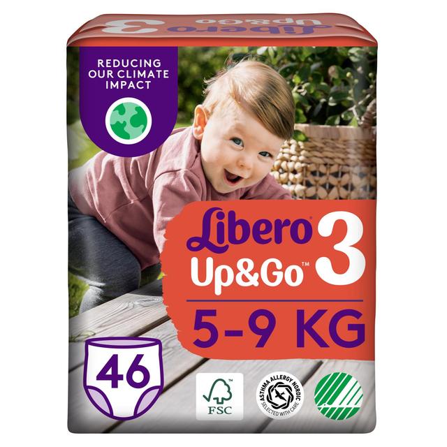 LIBERO Up&Go housuvaippa koko 3, 46kpl, 5-9 kg
