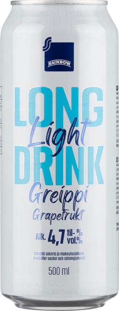 Rainbow long drink greippi light 4,7% 0,5L