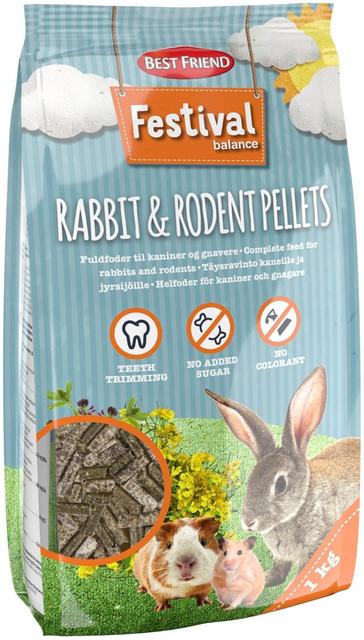 Best Friend Festival Balance Rabbit&Rodent pellets 1kg