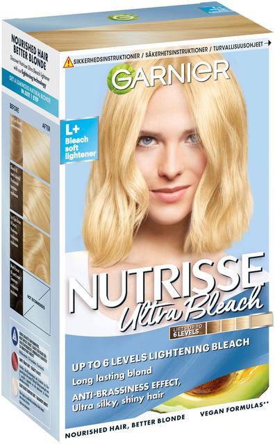 Garnier Nutrisse Ultra Bleach L+ Bleach Soft Lightener värinpoisto 1kpl