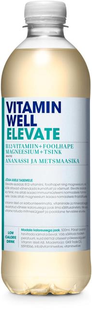 Vitamin Well Elevate 500ml