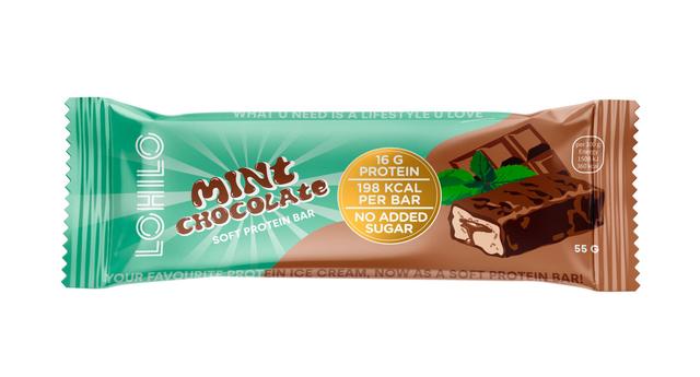 LOHILO proteiinipatukka Mint Chocolate 55g