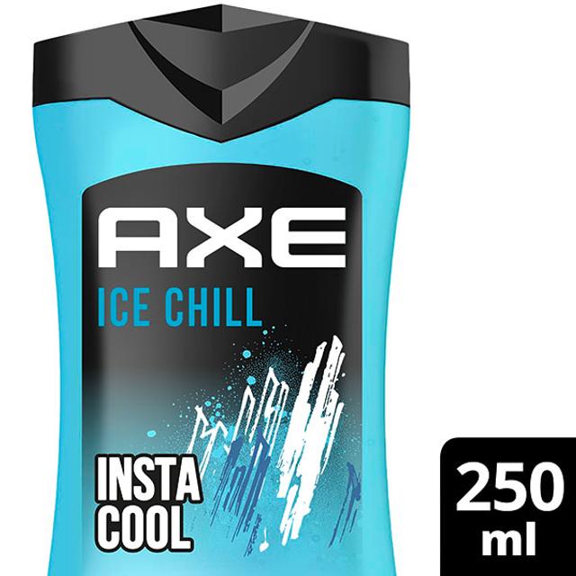 Axe Suihkusaippua antaa raikkaan tunteen koko päiväksi Ice Chill 12 tunnin vastustamaton tuoksu 250 ml