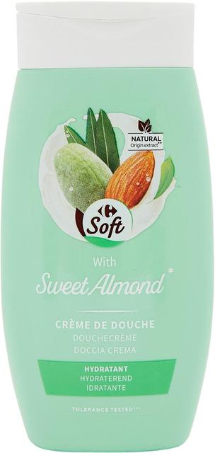 Carrefour Soft Sweet Almond suihkusaippua 250 ml