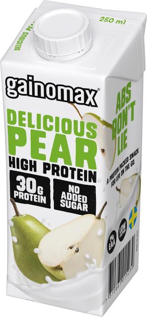 Gainomax High Protein drink Delicious Pear Proteiinijuoma 250ml