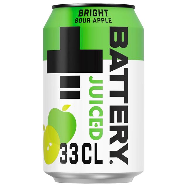 Battery Juiced Bright energiajuoma tölkki 0,33 L