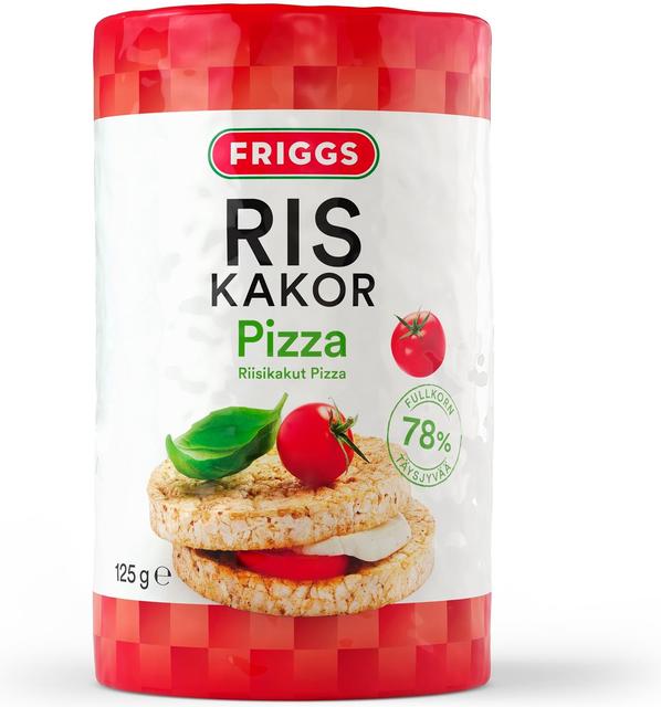 Friggs pizza gluteeniton riisikakku 125g