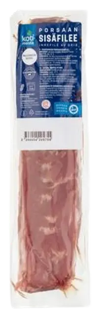Kotimaista Porsaan Sisäfilee Naturel n500g
