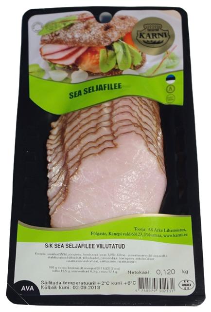 Sea seljafilee viilutatud 120 g