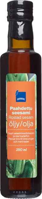 Rainbow seesamiöljy paahdettu 250ml