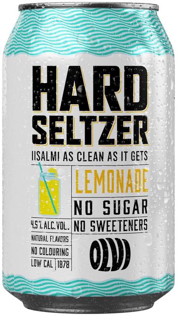 OLVI Hard Seltzer Lemonade 4,5 % 0,33 l tlk