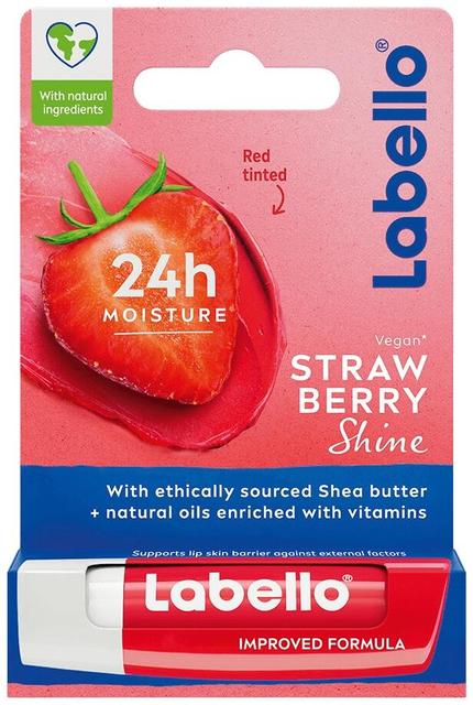 Labello 4,8g Strawberry Shine -huulivoide