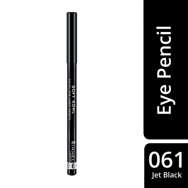 Rimmel 1,2g Soft Kohl Eye Pencil 061 Jet Black silmänrajauskynä