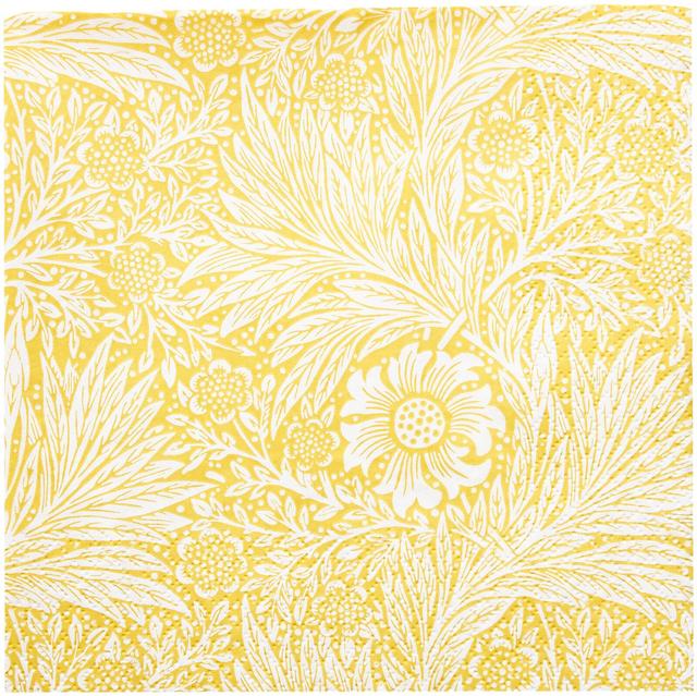William Morris Marigold keltainen lautasliina 20kpl/33cm